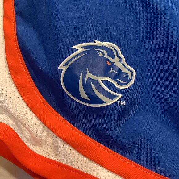 Nike Dri Fit running shorts with Denver Bronco emblem, size small - Picture 2 of 9